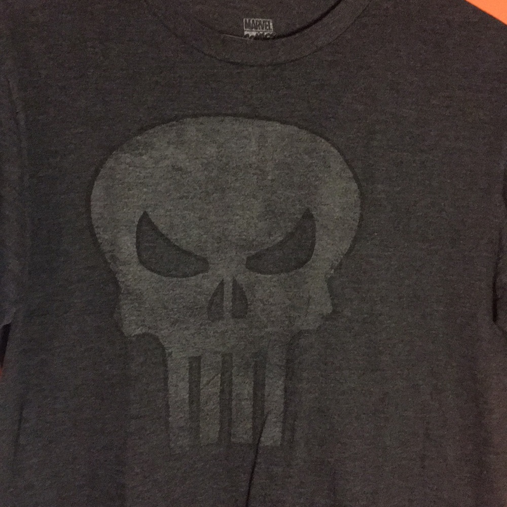 Punisher T-Shirt L Grey